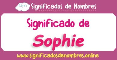 Significado de Sophie