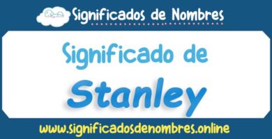 Significado de Stanley