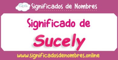Significado de Sucely