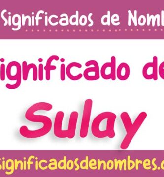 Significado de Sulay