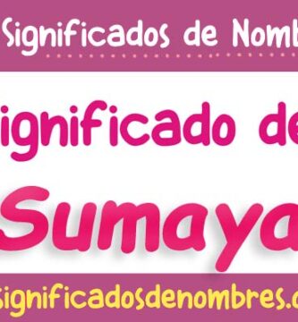 Significado de Sumaya