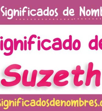 Significado de Suzeth