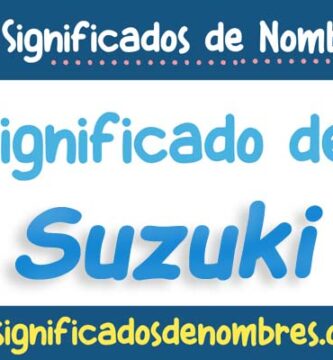 Significado de Suzuki