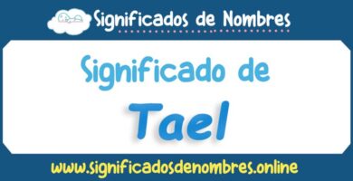 Significado de Tael