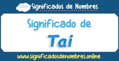 Significado de Tai