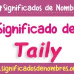 Significado de Taily