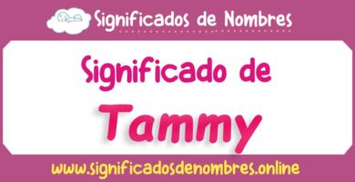 Significado de Tammy