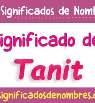Significado de Tanit