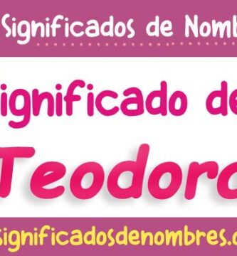 Significado de Teodora