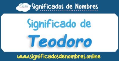 Significado de Teodoro