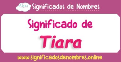 Significado de Tiara