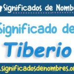 Significado de Tiberio