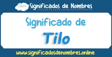 Significado de Tilo
