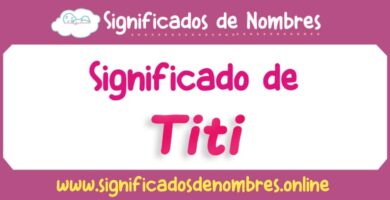 Significado de Titi