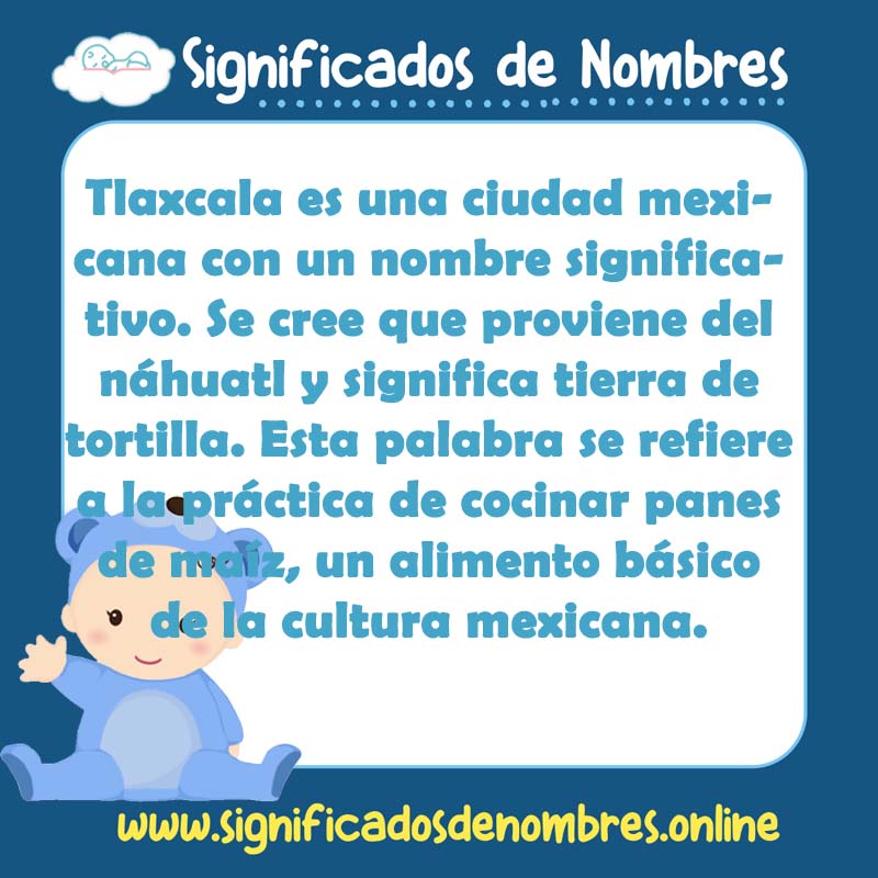 Significado y origen del nombre Tlaxcala
