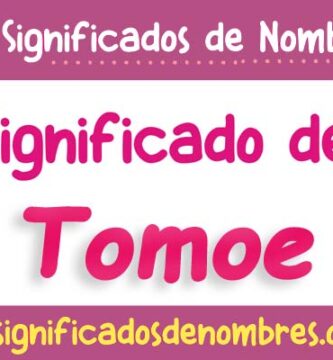 Significado de Tomoe