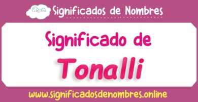 Significado de Tonalli