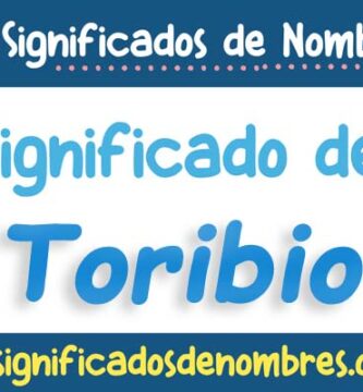Significado de Toribio