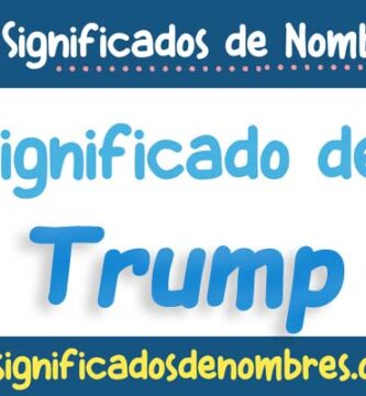 Significado de Trump