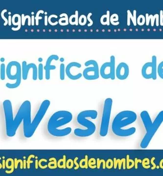 Significado de Wesley