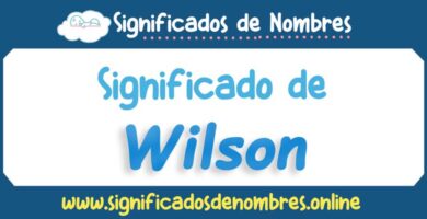Significado de Wilson