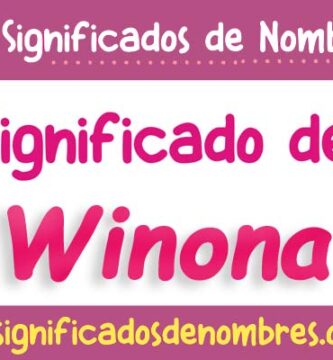 Significado de Winona