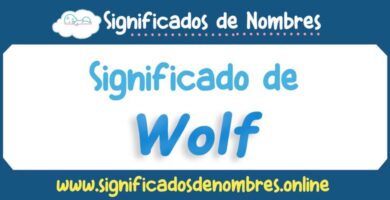Significado de Wolf