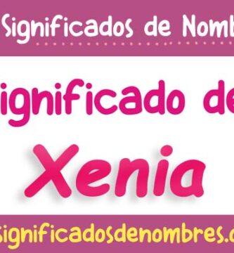Significado de Xenia