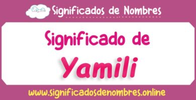 Significado de Yamili