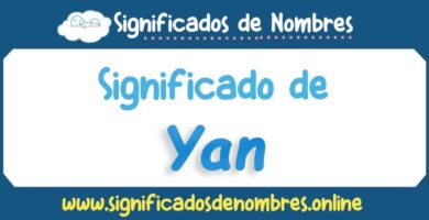 Significado de Yan