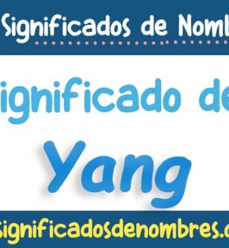 Significado de Yang
