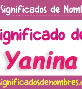 Significado de Yanina