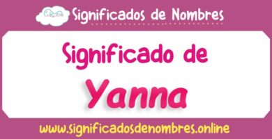 Significado de Yanna
