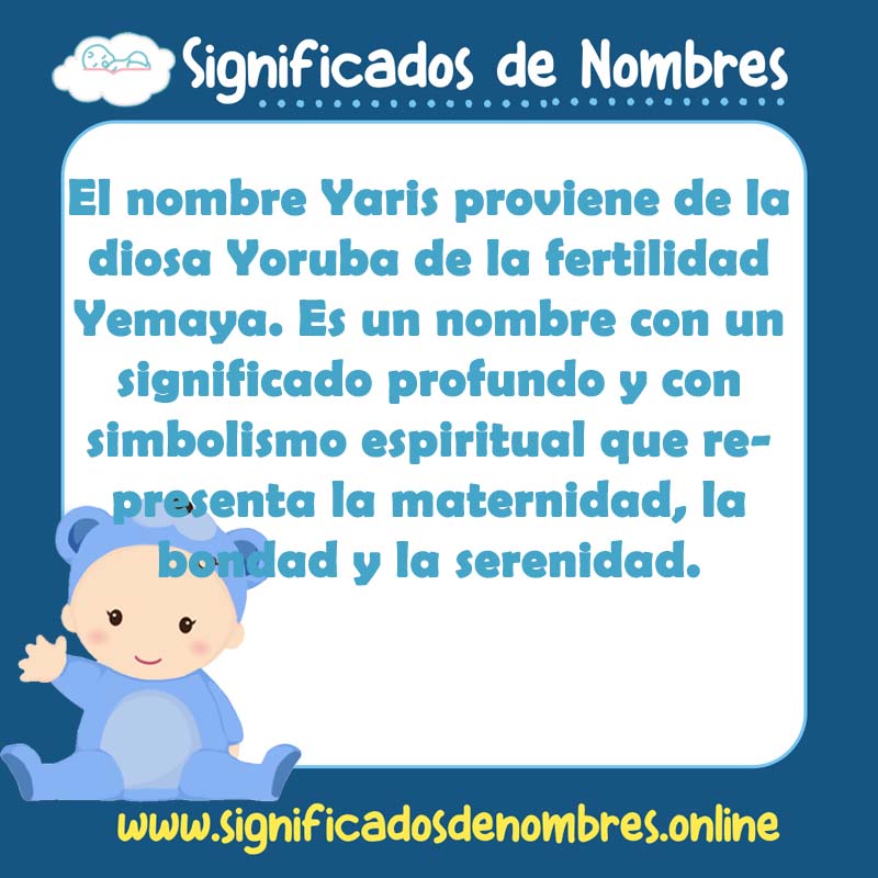 Significado y origen del nombre Yaris