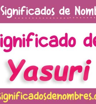 Significado de Yasuri