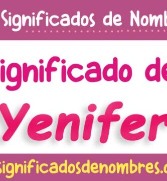 Significado de Yenifer