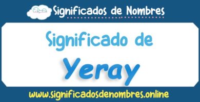 Significado de Yeray