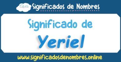 Significado de Yeriel