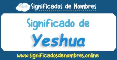Significado de Yeshua