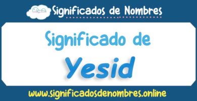 Significado de Yesid