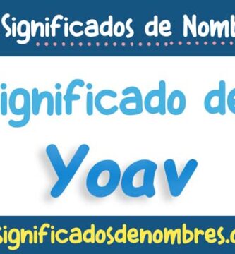Significado de Yoav