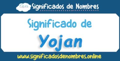 Significado de Yojan