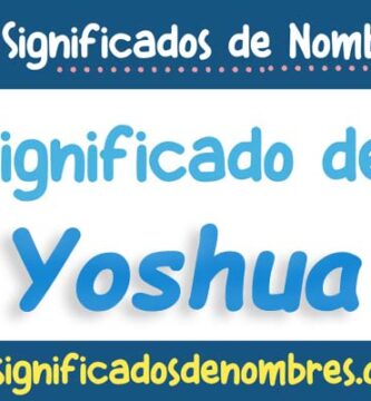 Significado de Yoshua