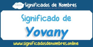 Significado de Yovany