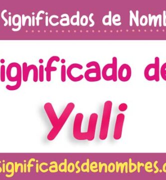 Significado de Yuli