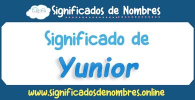 Significado de Yunior