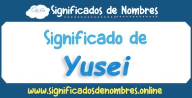 Significado de Yusei