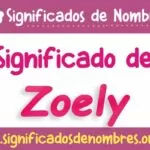 Significado de Zoely