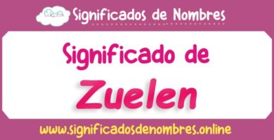 Significado de Zuelen