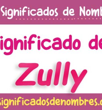 Significado de Zully